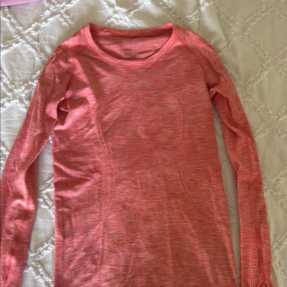 lululemon athletica Long Sleeve Tee - Pink